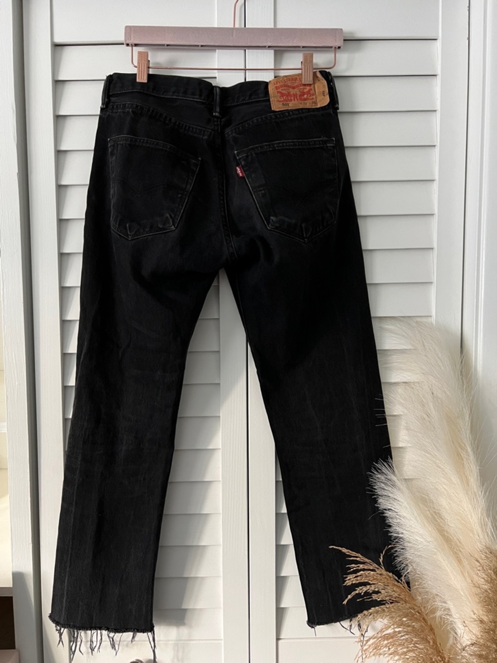 Levi's Women’s Straight-Leg Black Jeans